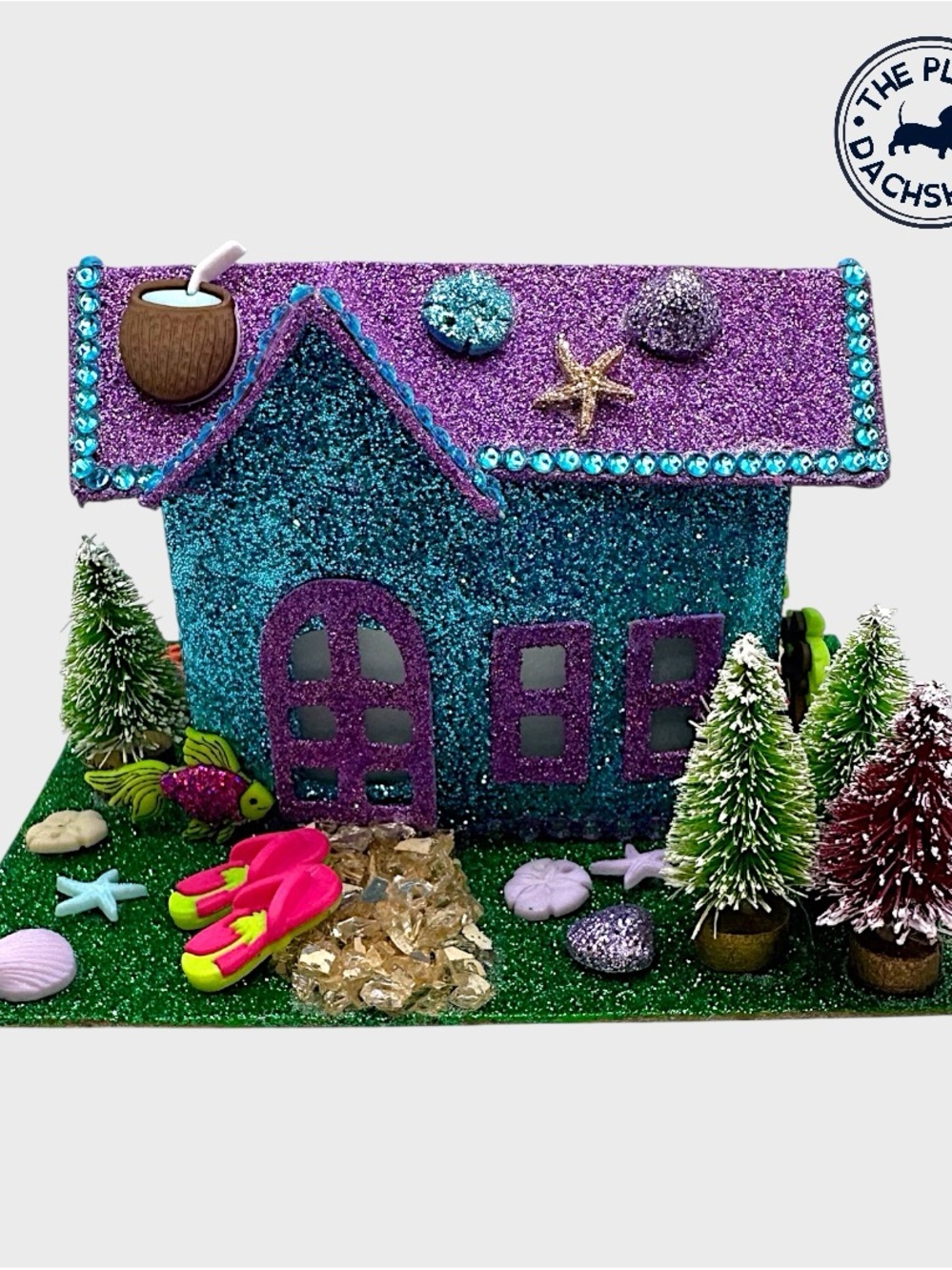 Glitter Beach Putz Cottage